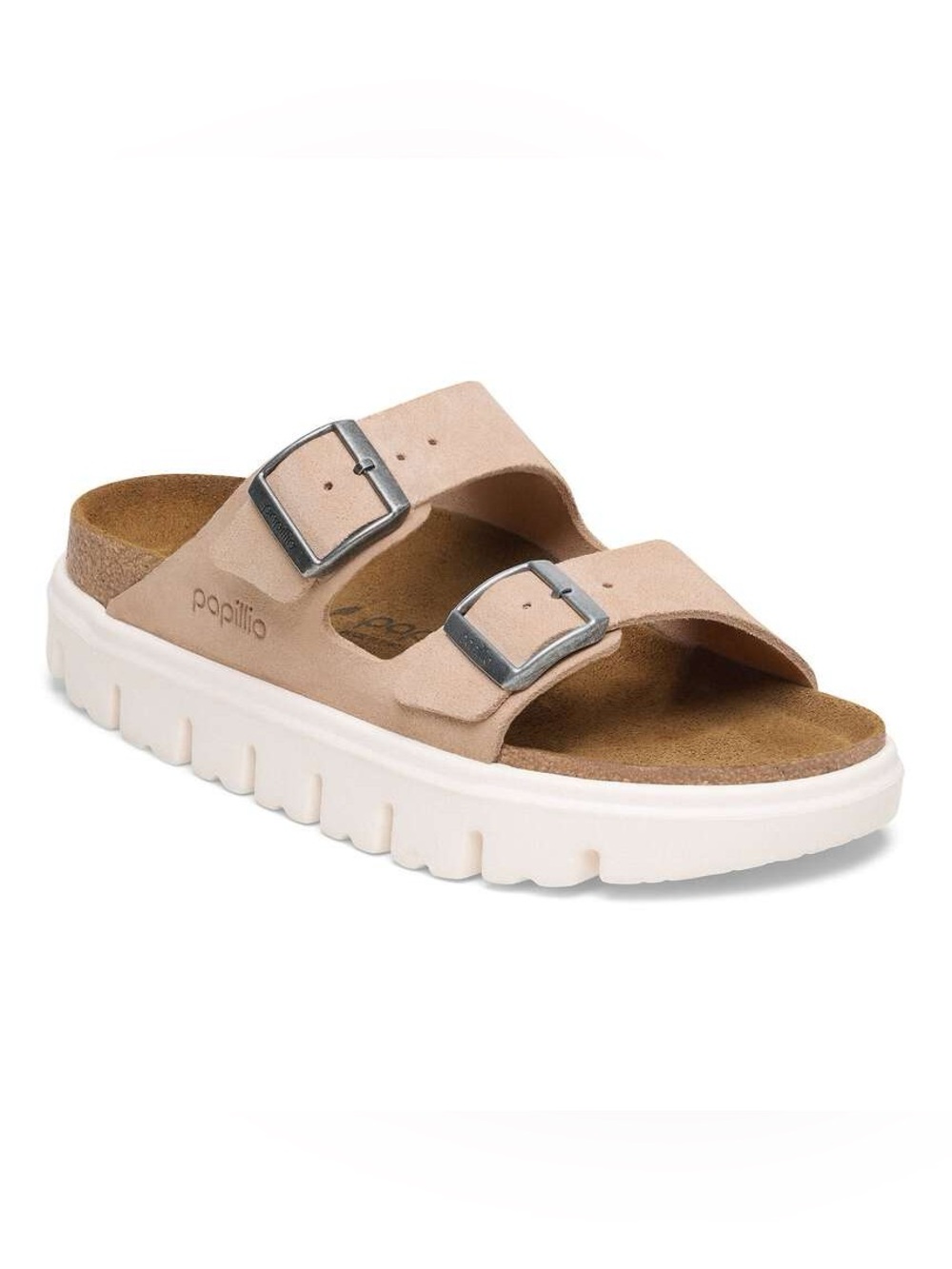 Birkenstock Papillio Blush Two-Buckle Platform Slide Sandal